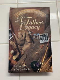 A father’s Legacy Life Story Book New $15