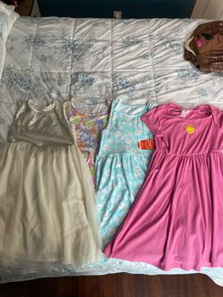 4 Girls size 14-16 dresses