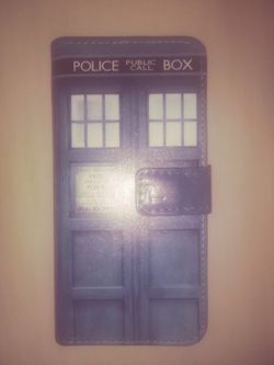 IPhone 6 leather cover (Dr Who) New