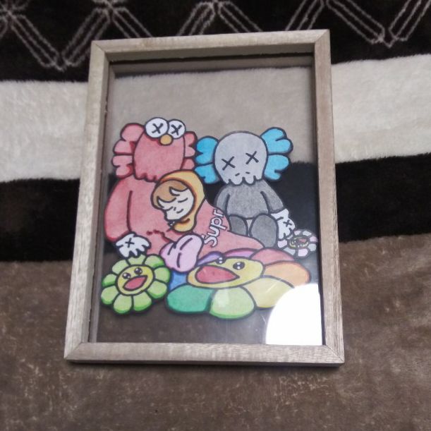 Kaws LV Canvas (Wall Art) for Sale in Hawthorne, CA - OfferUp