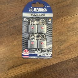 4 Mini Travel Locks