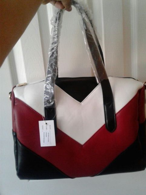Tote Bag Red/BLK/WHITE