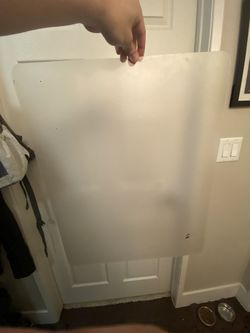 Clear Computer Desk Mat Pad Anti Scratch