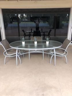 Mid Century Modern Patio Table