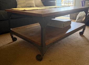 Wood & Metal Coffee table