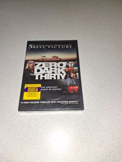 ZERO DARK THIRTY DVD NEW FACTORY SEALED
