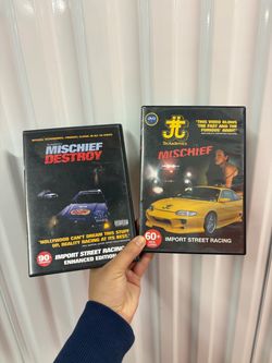 Teckademics mischief and mischief destroy DVD Y2K street racing videos