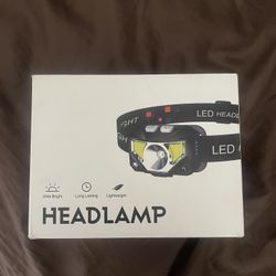 Led Head Lamp Multiple Colors And Settings 