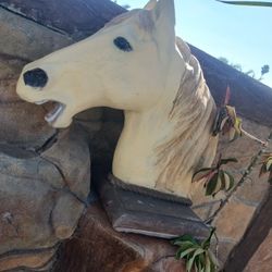 Stone Horse Heads 