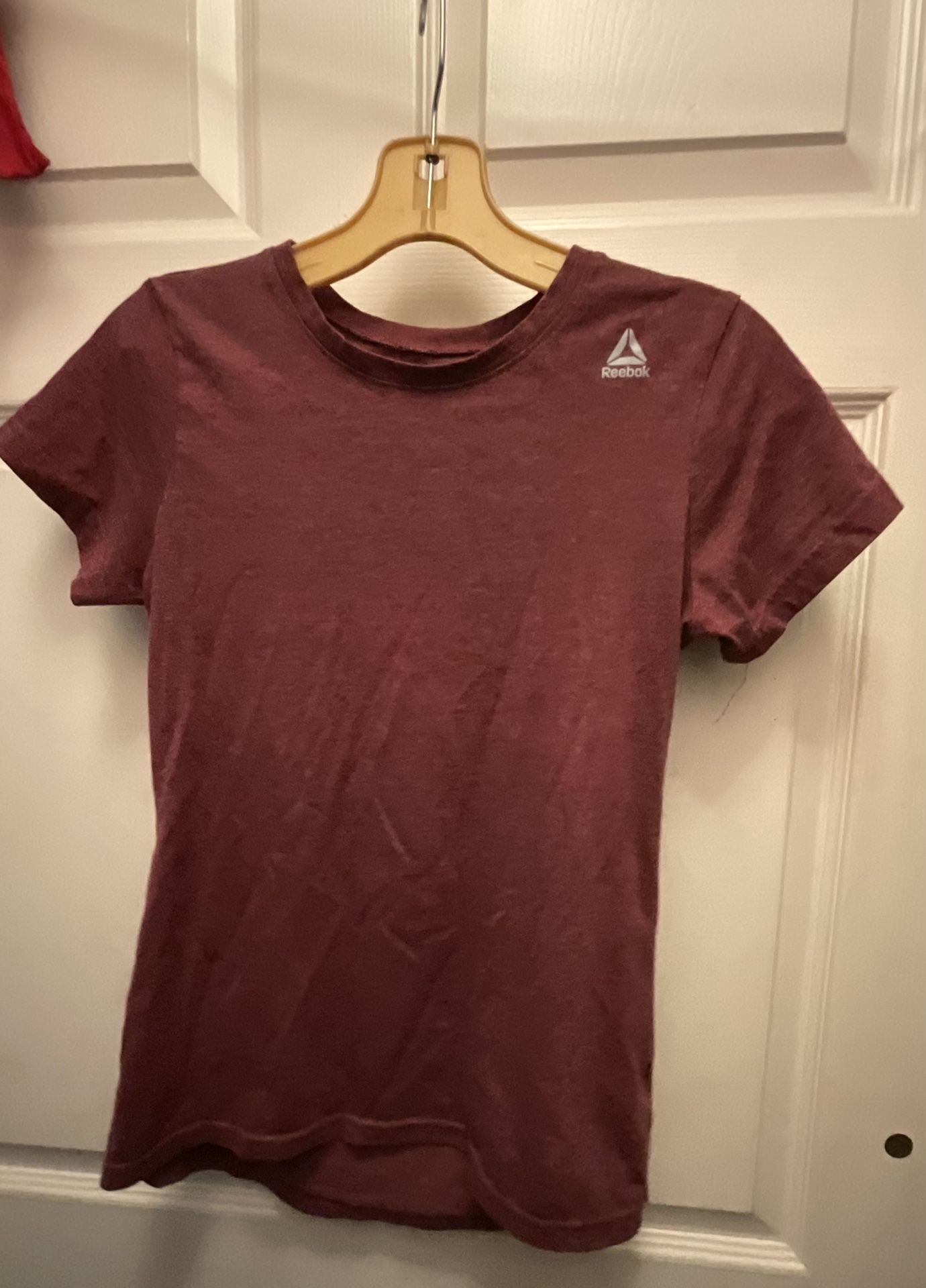 2 Items, 1 Reebok Shirt And 1 Knee Length Body Suit, Unknown Brand