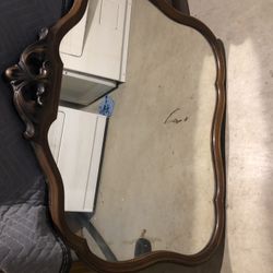 Antique Mirror Dining Room Piece