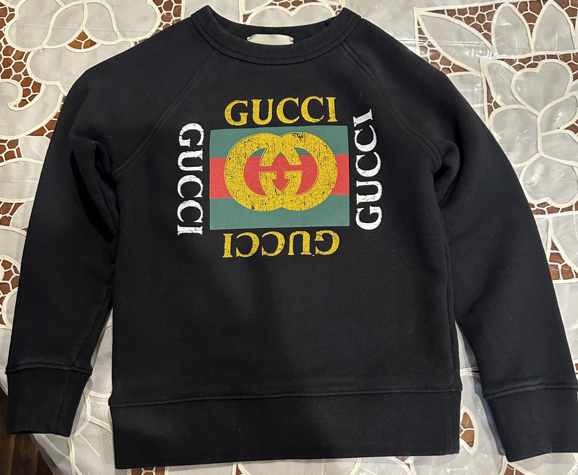 alder sagde designer Gucci Cotton Logo Sweatshirt for Sale in Wyandanch, NY - OfferUp