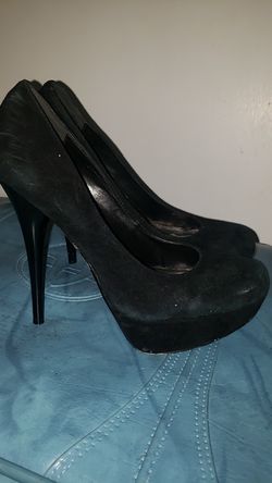 Black baker heels size 9