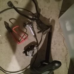 Bike Gear Double Kickstand, Hydraulic Disk Brake, Water Holder