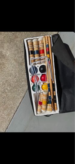 Croquet set