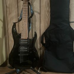 Mini Electric guitar & Mini Guitar Bag