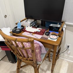 Desk + Chair + Monitor 