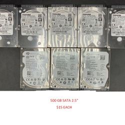 500GB Hard Drive SATA 2.5