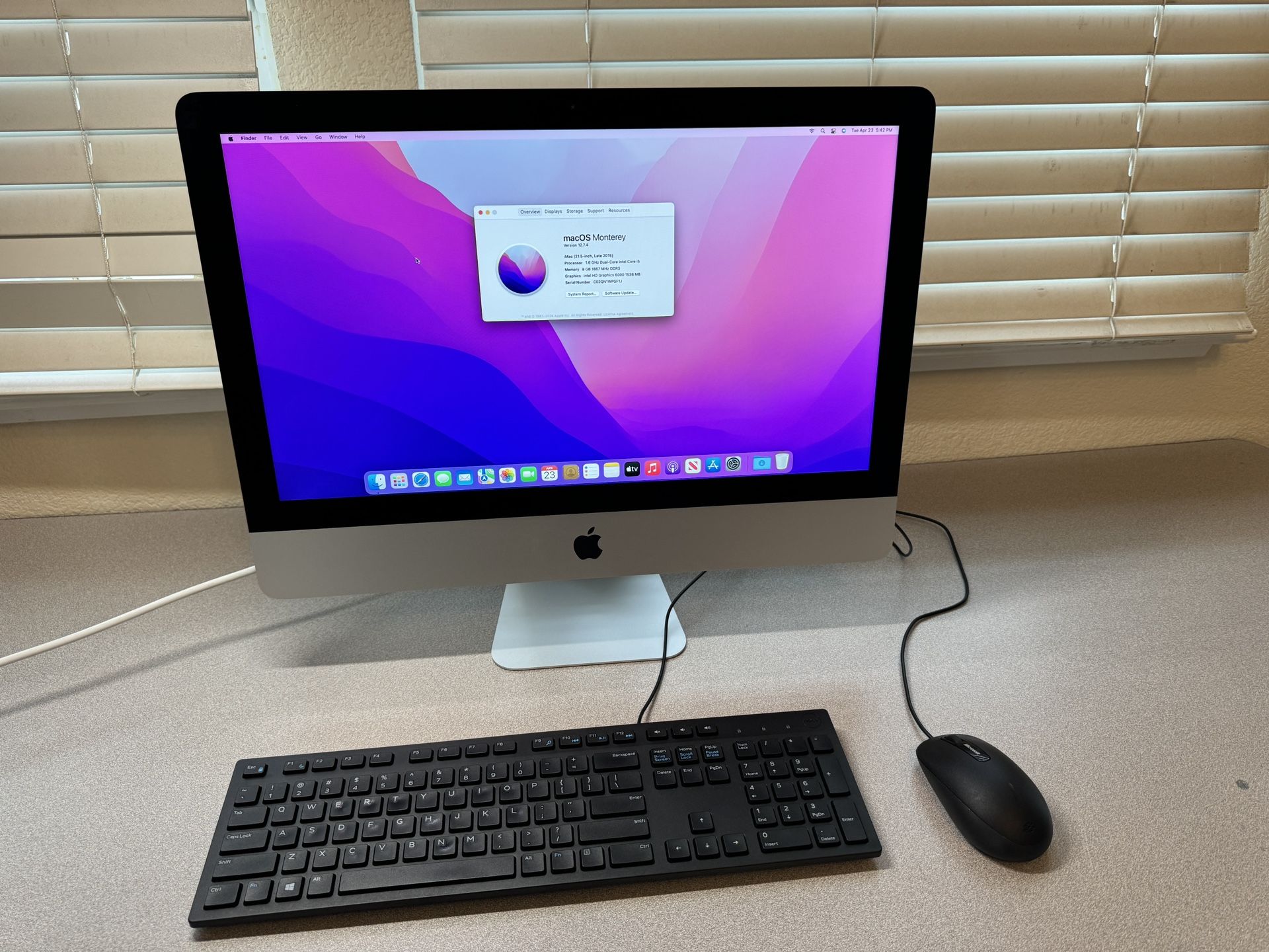 Apple iMac 21.5-inch, Late 2015