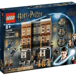 LEGO Harry Potter 12 Grimmauld Place 76408, Headquarters of the Order of the Phoenix Magic Set, Transforming House Model Building with 9 Minifigures i
