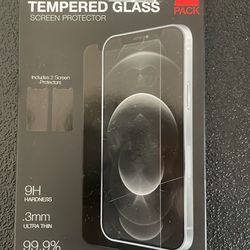 IPHONE 12 & 13 TEMPERED GLASS SCREEN PROTECTOR 