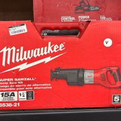 Milwaukee SAWZALL  15 Amps