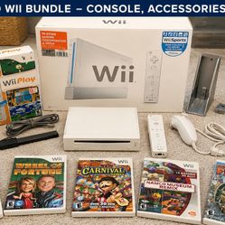 Wii Gaming System Bundle Plus Games $150 OBO