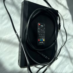 SANYO Blu-ray Disc Player HDMI Black w/ OEM Remote, Plays Blu-ray DVD NC092