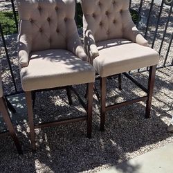 4 Bar Hight Chair Stools $50 Each