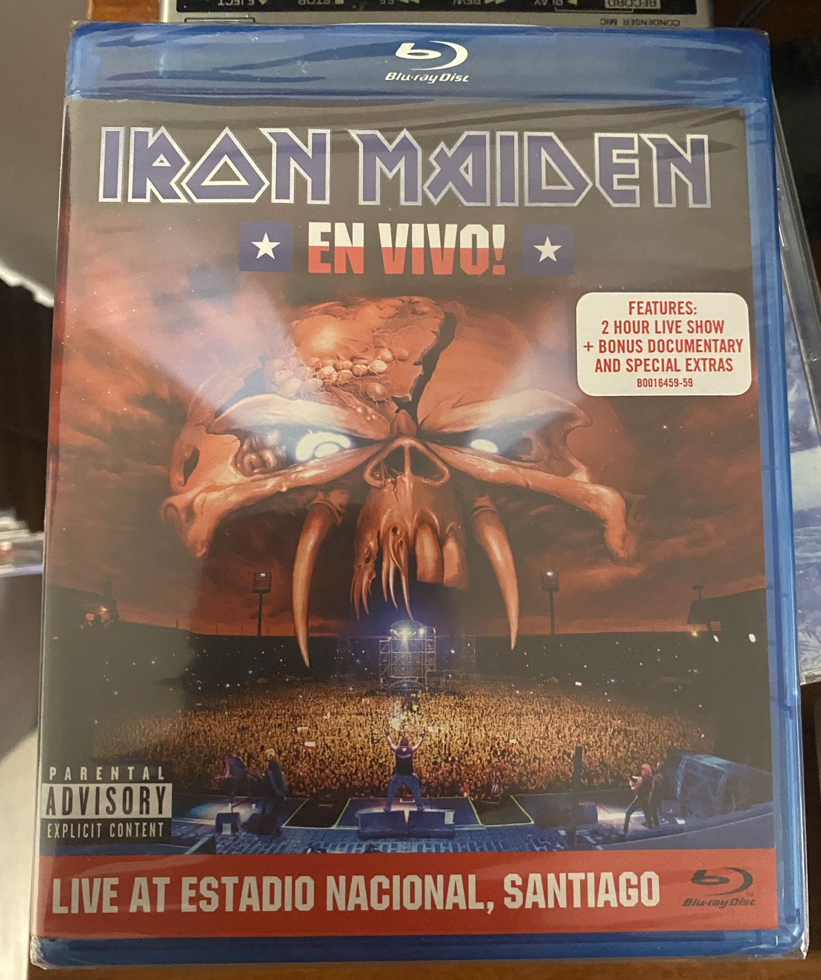 Iron Maiden “En Vivo” Live On Blue ray