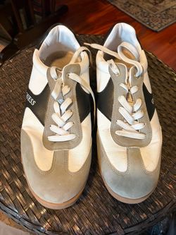 Guess Low-Top Sneakers White and Black