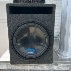 12 Inch Speaker And A 3200watts Amplifier 