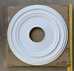 Extra Large 24” Ceiling Medallion For Light Fixture Fan