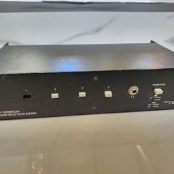 Speaker Selection System
