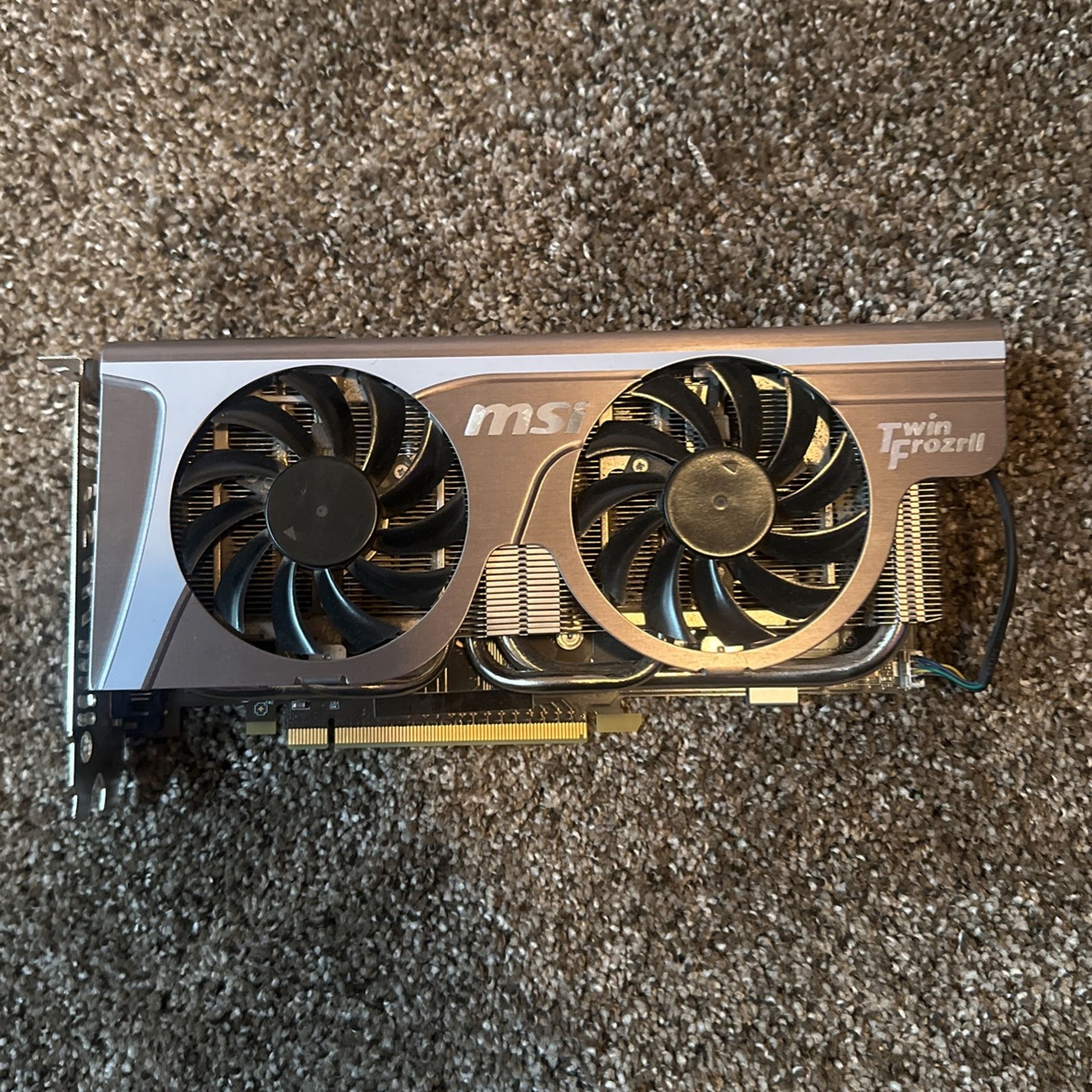 MSI TWIN FROZER II OC GRAPHICS CARD