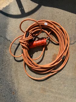 Heavy Duty Orange Extension Cord