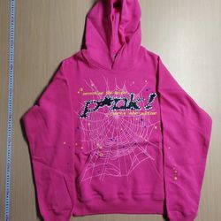 Sp5der Hoodie Pink  