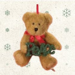 boyds bears Peace Sparkewish ornament 
