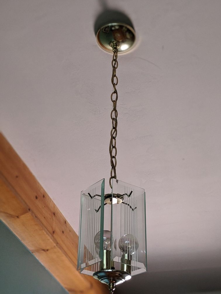 Small Glass Chandelier