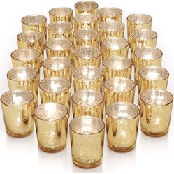 Gold Candle Votives 