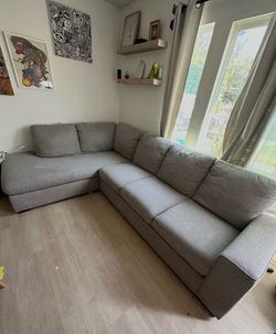 Living spaces Lucy couch with chaise