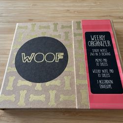WOOF - Chasing Baxter Dog Themed Stationery Set [OO]