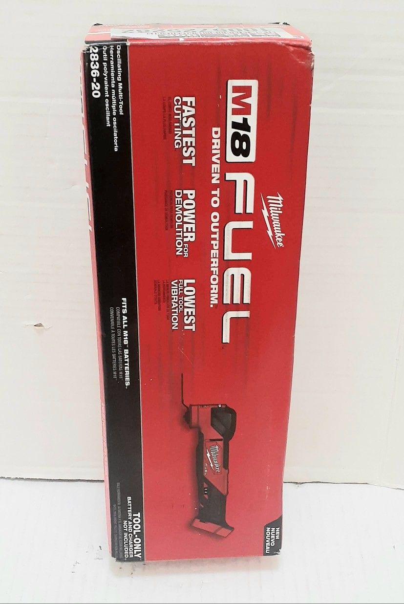 Milwaukee M18 FUEL 18V Lithium-Ion Cordless Brushless Oscillating Multi-Tool (Tool-Only)
