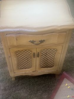 Wood Vintage Night Stand