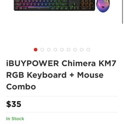 Gaming Mouse and Keyboard