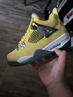 Air Jordan 4 Retro lightning (GS)