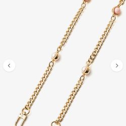 Pearl Chain Adjustable Crossbody Phone Case Strap