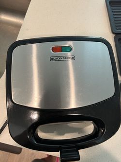 Black decker Mini Grill, Waffle Maker, Panini Maker