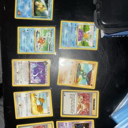 Vintage Pokemon Cards 
