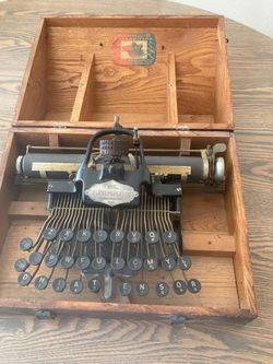 Blickensderfer # 5 typewriter, Stanford Connecticut